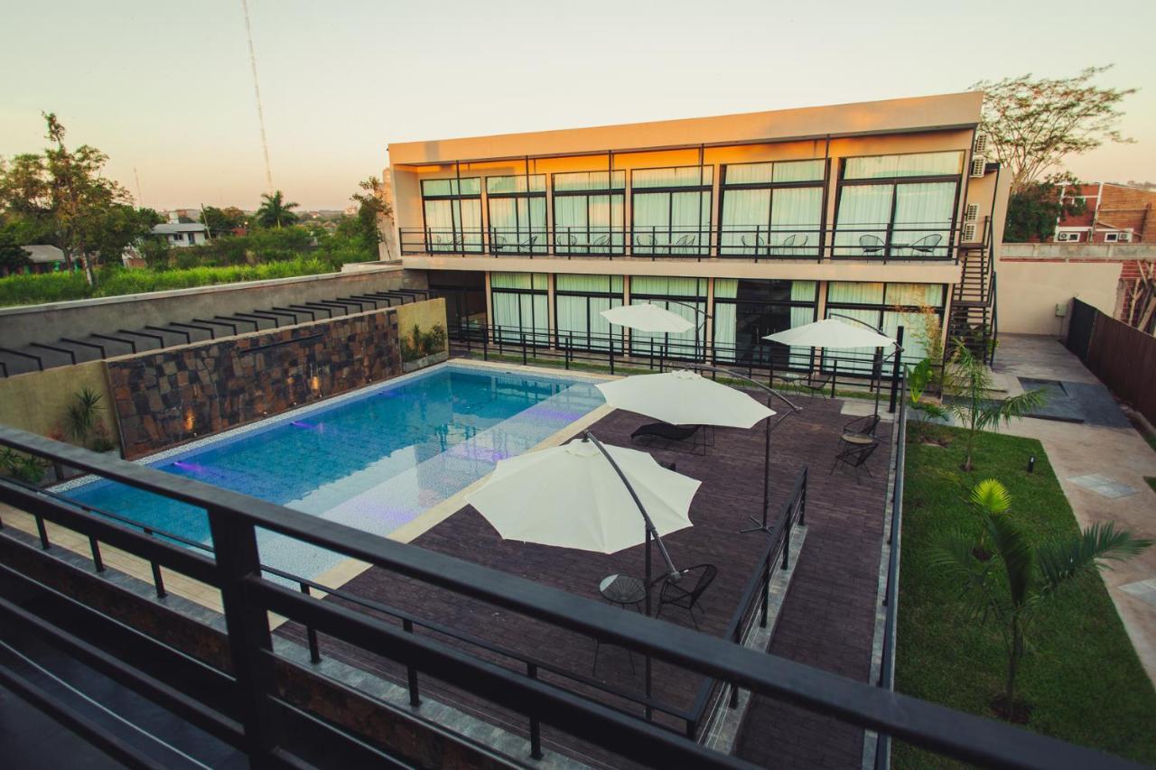 Paraiso Natural Apart & Hotel Iguazu プエルト・イグアス エクステリア 写真